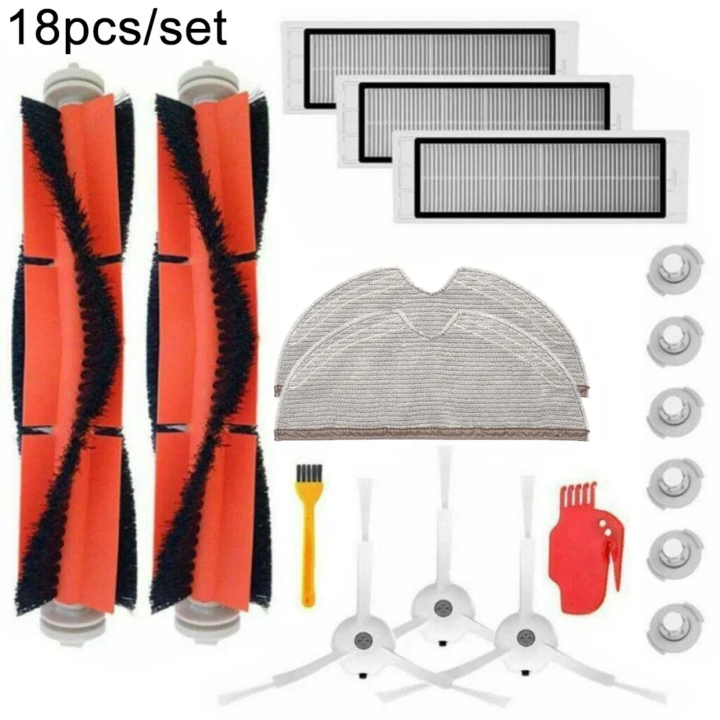 18Pcs/Set For Xiaomi Roborock S6 S60 S65 S5 MAX T6 Vacuum Cleaner Replaceable Household Cleaning Tools Parts
18Pcs/Set For Xiaomi Roborock S6 S60 S65 S5 MAX T6 Vacuum Cleaner Replaceable Household Cleaning Tools Parts