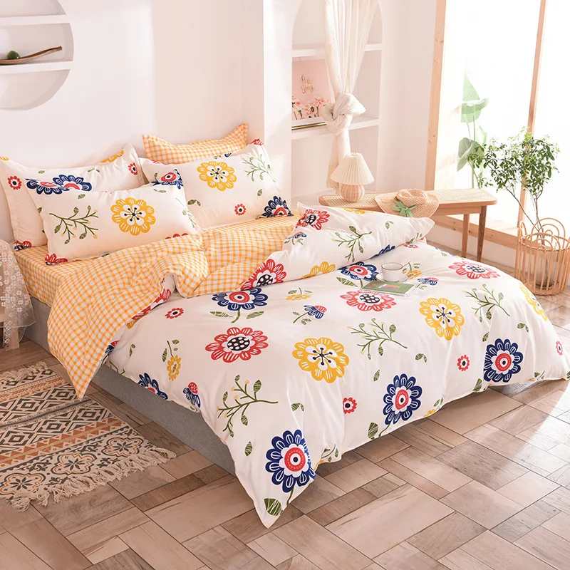Printed Cartoon Flower Girl Boy Bed Cover Set Duvet Cover Adult Child Bed Sheet Pillowcase Comforter Bedding Set
Printed Cartoon Flower Girl Boy Bed Cover Set Duvet Cover Adult Child Bed Sheet Pillowcase Comforter Bedding Set
