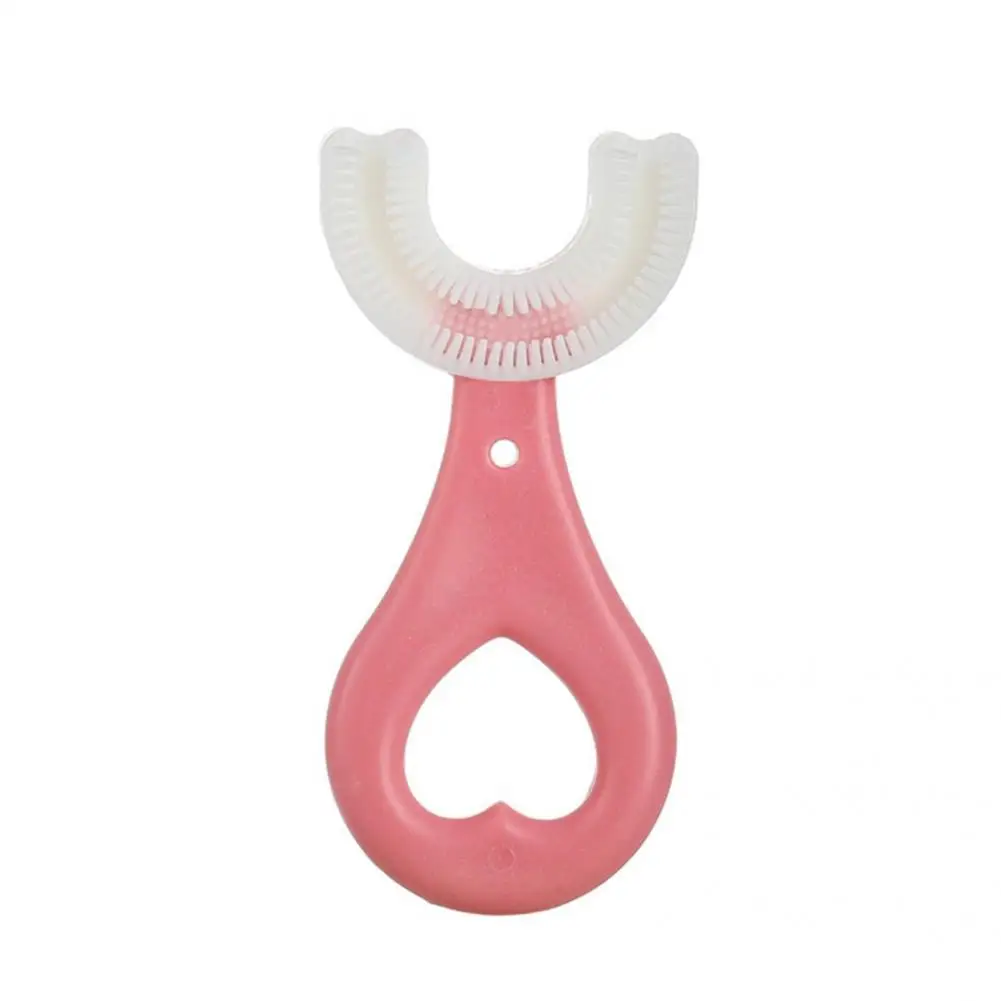 Toothbrush 360 Degree Teeth Clean Soft Fur Food Grade Material for Home Children Baby U Shape for Home
Toothbrush 360 Degree Teeth Clean Soft Fur Food Grade Material for Home Children Baby U Shape for Home