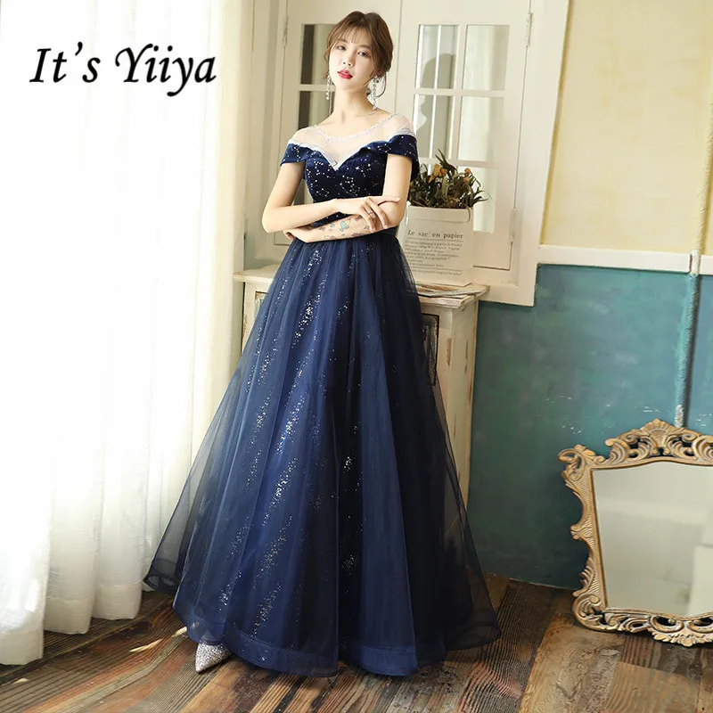 Женское вечернее платье It's Yiiya, темно-синее платье с кристаллами, длинные официальные платья, вечернее с вырезом «Лодочка», LF118, лето 2020
Женское вечернее платье It's Yiiya, темно-синее платье с кристаллами, длинные официальные платья, вечернее с вырезом «Лодочка», LF118, лето 2020