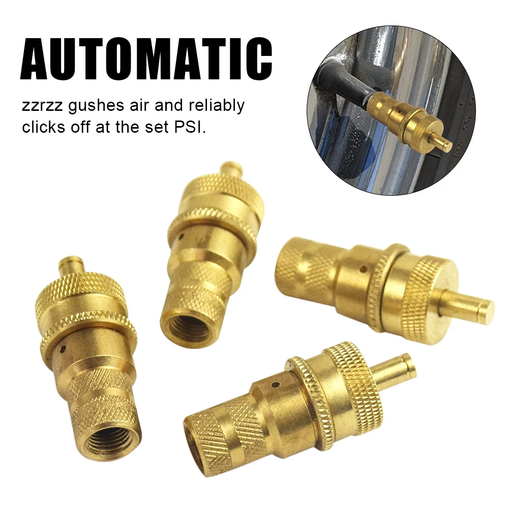 4pcs Universal Brass Tire Deflators Kit 6-30psi Tyre Pressure Relief Valve Deflators Bleeder Kit Off-road Car ATV UTV
4pcs Universal Brass Tire Deflators Kit 6-30psi Tyre Pressure Relief Valve Deflators Bleeder Kit Off-road Car ATV UTV
