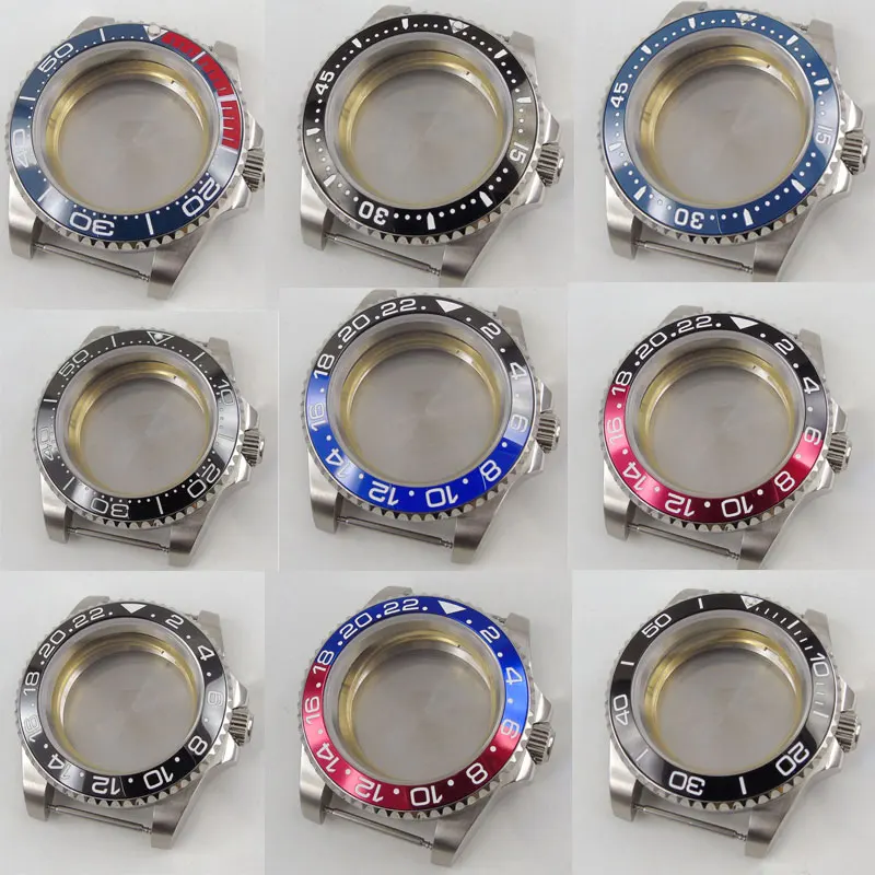 40mm 316L steel sapphire Glass Watch Case fit ETA 2836 Miyota 8215 821A NH35 NH36 movement
40mm 316L steel sapphire Glass Watch Case fit ETA 2836 Miyota 8215 821A NH35 NH36 movement