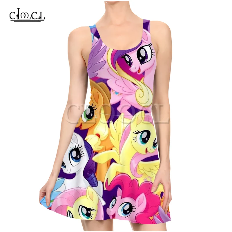CLOOCL My little pony Dress Women 3D Printing Korean Fashion Sleeveless Summer beach
CLOOCL My little pony Dress Women 3D Printing Korean Fashion Sleeveless Summer beach