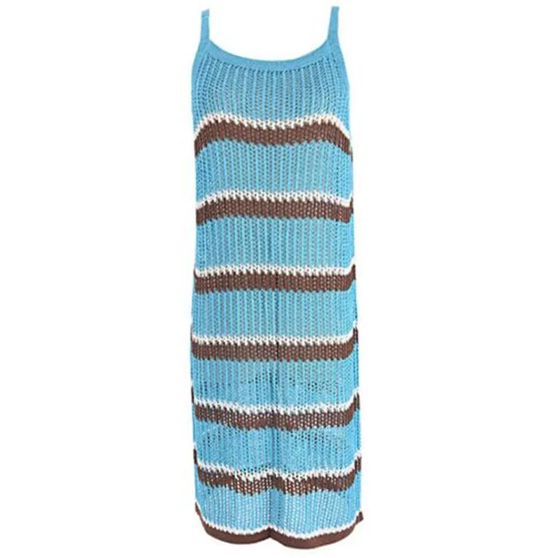 2021 Knitted Beach Dress Women Bikini Cover Up Female Sexy Sleeveless Holiday Skirt Summer Beach Cover Up Swimsuit Blouse Ladies
2021 Knitted Beach Dress Women Bikini Cover Up Female Sexy Sleeveless Holiday Skirt Summer Beach Cover Up Swimsuit Blouse Ladies