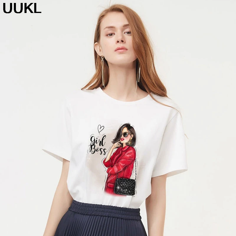 Summer Moda Mujer 2020 Female T-shirt Harajuku Fashion Girl Boss Cool Letter T Shirt Woman Streetwear Aesthetic Tshirt Pink Tops
Summer Moda Mujer 2020 Female T-shirt Harajuku Fashion Girl Boss Cool Letter T Shirt Woman Streetwear Aesthetic Tshirt Pink Tops