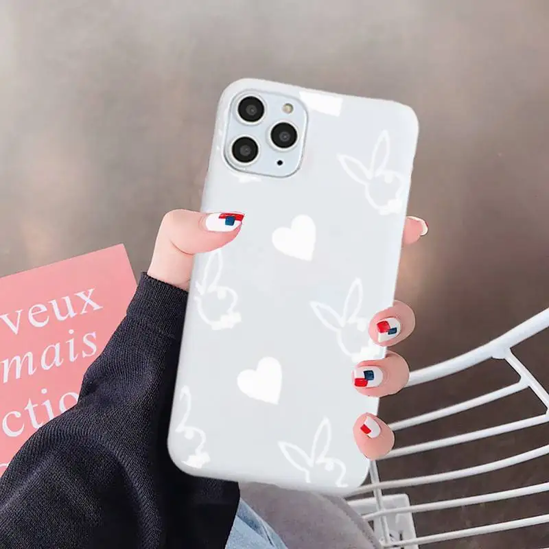 luxury rabbit brand playboyes Phone Case Candy Color for iPhone 6 7 8 11 12 s mini pro X XS XR MAX Plus
luxury rabbit brand playboyes Phone Case Candy Color for iPhone 6 7 8 11 12 s mini pro X XS XR MAX Plus