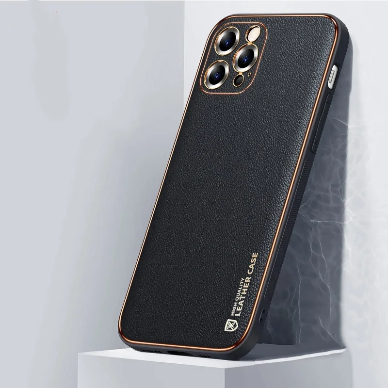 For iPhone 13 12 Pro Max Case Leather Shockproof Protective Bumer Half-wrapped Phone Cover For iPhone12 Pro Case
For iPhone 13 12 Pro Max Case Leather Shockproof Protective Bumer Half-wrapped Phone Cover For iPhone12 Pro Case
