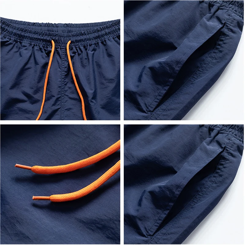 Summer Mens Beach Shorts Casual Swimwear Beachwear Surf Trunks Men Breathable Waterproof Shorts Solid Elastic Waist Sweatpants
Summer Mens Beach Shorts Casual Swimwear Beachwear Surf Trunks Men Breathable Waterproof Shorts Solid Elastic Waist Sweatpants