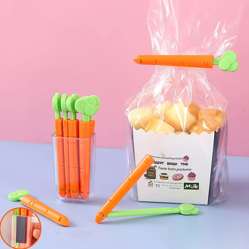 5 шт., влагостойкий зажим для упаковки продуктов 
5 шт., влагостойкий зажим для упаковки продуктов