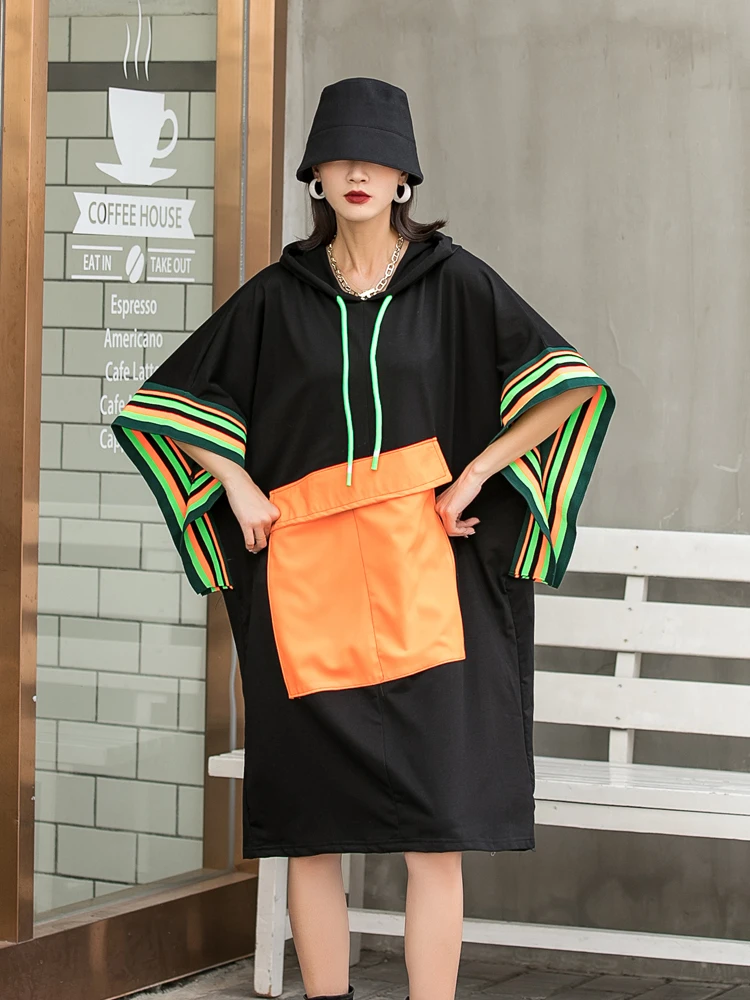 QING MO Women Colorful Striped T Shirt 2021 Women Large Pocket T Shirt Female Drawstring T Shirt Large Size ZQY6826
QING MO Women Colorful Striped T Shirt 2021 Women Large Pocket T Shirt Female Drawstring T Shirt Large Size ZQY6826