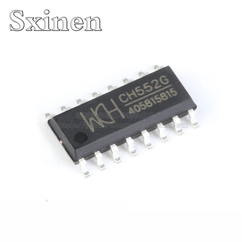 10PCSOriginal Authentic CH552G SOP-16 16KB 8-bit Enhanced USB Microcontroller Chip
10PCSOriginal Authentic CH552G SOP-16 16KB 8-bit Enhanced USB Microcontroller Chip