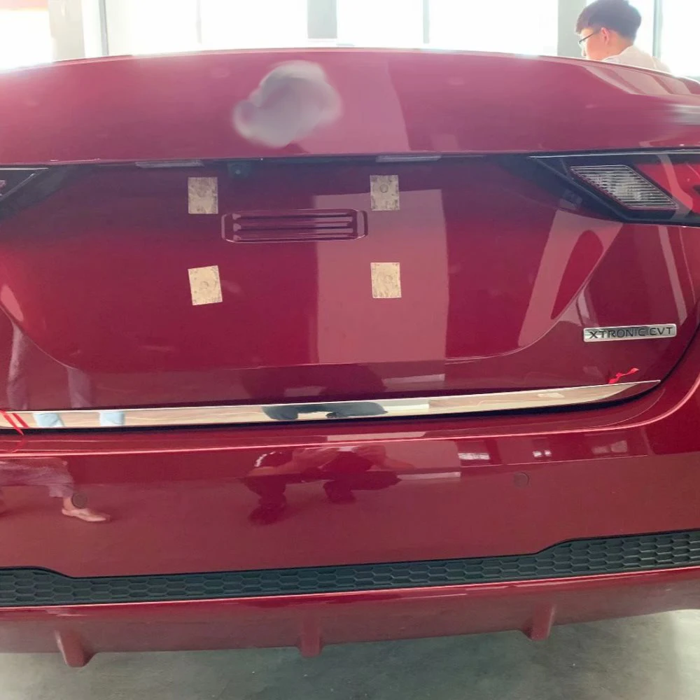 Накладка на крышку багажника из нержавеющей стали для Nissan Sentra Bluebird Sylphy 2020 2021
Накладка на крышку багажника из нержавеющей стали для Nissan Sentra Bluebird Sylphy 2020 2021