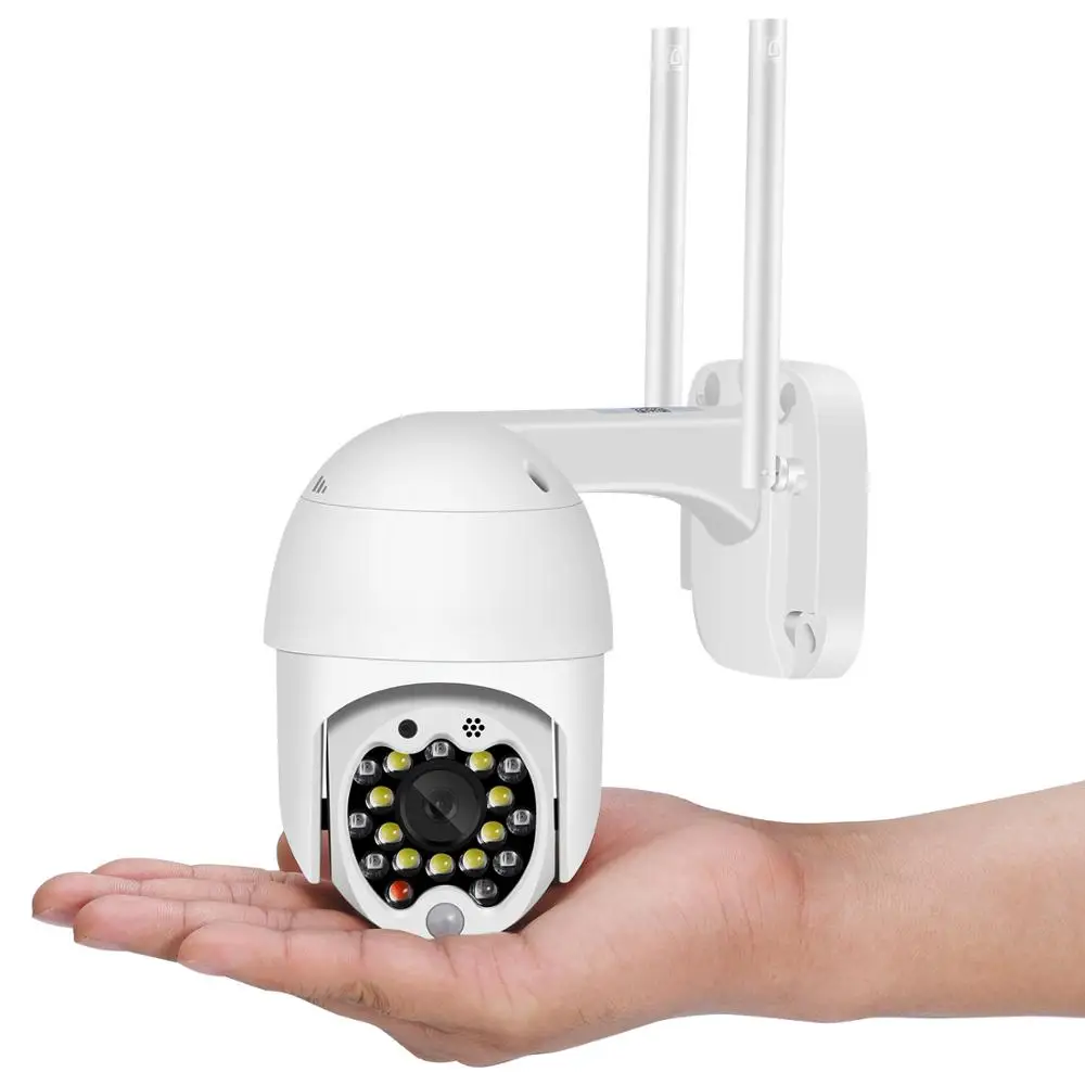 1080P PTZ Audio WiFi Camera 4x Zoom Auto Tracking Outdoor IP Camera Cloud Storage IR/Infrared Night Vision CCTV Security Camera
1080P PTZ Audio WiFi Camera 4x Zoom Auto Tracking Outdoor IP Camera Cloud Storage IR/Infrared Night Vision CCTV Security Camera