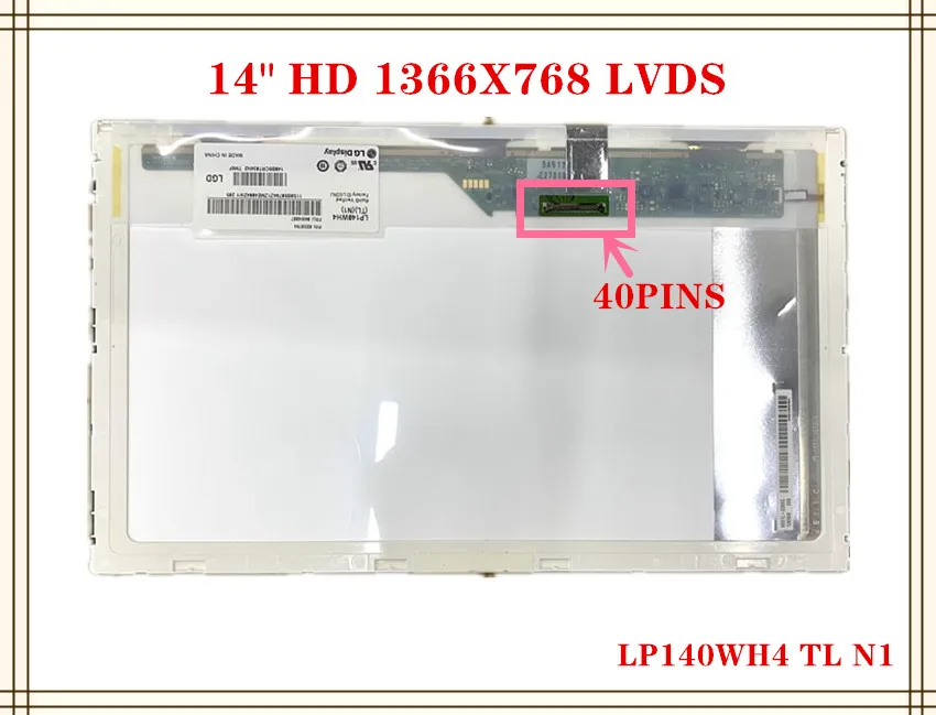 ЖК-экран для ноутбука 14,0 дюйма B140XW01 V9 B140XW01 V8 N140B6-L02 LP140WH4 BT140GW01 LTN140AT01 M140NWR1
ЖК-экран для ноутбука 14,0 дюйма B140XW01 V9 B140XW01 V8 N140B6-L02 LP140WH4 BT140GW01 LTN140AT01 M140NWR1