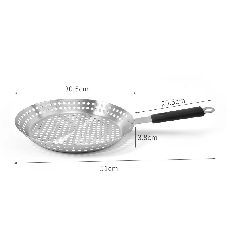 Hot Stainless Steel Barbecue Tray Barbecue Grilled Pancakes Baking Pan for Outdoor Camping Barbecue Equipment
Hot Stainless Steel Barbecue Tray Barbecue Grilled Pancakes Baking Pan for Outdoor Camping Barbecue Equipment