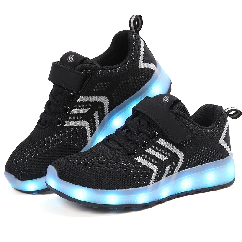 Breathable 2018 New 25-37 USB Charger Glowing Sneakers Led Children Lighting Shoes Boys/Girls illuminated Luminous Sneaker Black
Breathable 2018 New 25-37 USB Charger Glowing Sneakers Led Children Lighting Shoes Boys/Girls illuminated Luminous Sneaker Black