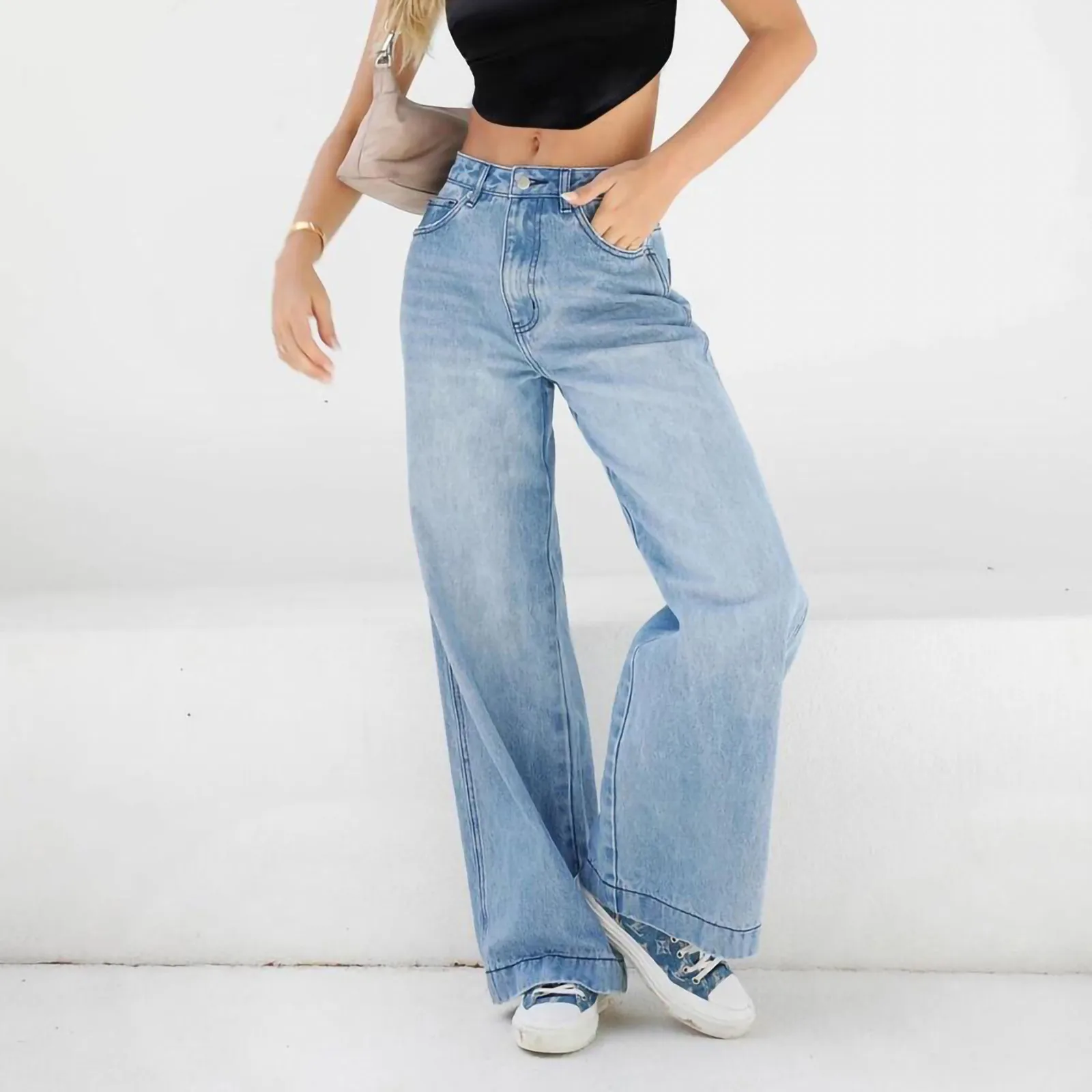 Women'S Jeans Summer Fashion Polyester Frayed Casual Trousers Middle Torn Frayed Hem Jeans Summer Pants Sarouel Femme F4
Women'S Jeans Summer Fashion Polyester Frayed Casual Trousers Middle Torn Frayed Hem Jeans Summer Pants Sarouel Femme F4