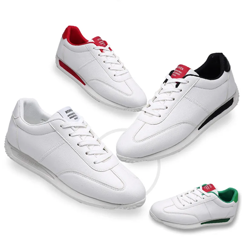 Fashionable Men's Casual Sneaker Flat Walking Shoes Leather Lightweight Jogging Shoes Wear-resistant Non-slip Sole Male Footwear
Fashionable Men's Casual Sneaker Flat Walking Shoes Leather Lightweight Jogging Shoes Wear-resistant Non-slip Sole Male Footwear