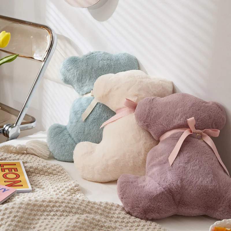 36x35cm Nordic Pillow Cute Bear Back Pillow Bedroom Bed Cushion Nordic Sofa Rabbit Velvet Pillow Decorative Pillows For Sofa Bed
36x35cm Nordic Pillow Cute Bear Back Pillow Bedroom Bed Cushion Nordic Sofa Rabbit Velvet Pillow Decorative Pillows For Sofa Bed