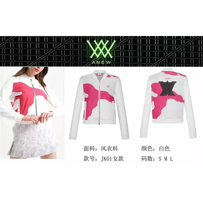 Golf Women's sports casual clothing men's golf long-sleeved windbreaker jacket
Golf Women's sports casual clothing men's golf long-sleeved windbreaker jacket