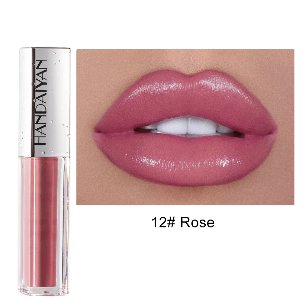 HANDAIYAN 12 Colors Matte Sexy Lip Gloss Velvet Matte Lasting Moisturizing Waterproof Cosmetic Beauty Keep 24h Lipgloss
HANDAIYAN 12 Colors Matte Sexy Lip Gloss Velvet Matte Lasting Moisturizing Waterproof Cosmetic Beauty Keep 24h Lipgloss