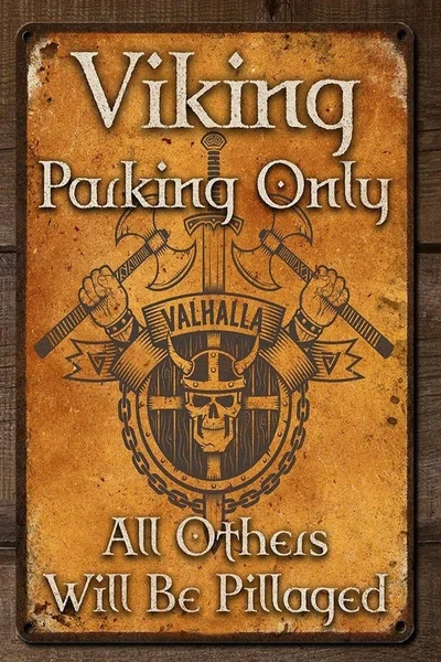 Tin Sign Viking Parking Only All Others Will Be Pillaged Metal Wall Sign Poster Home Bar Bistro Wall Decoration Metal Sign Retro
Tin Sign Viking Parking Only All Others Will Be Pillaged Metal Wall Sign Poster Home Bar Bistro Wall Decoration Metal Sign Retro