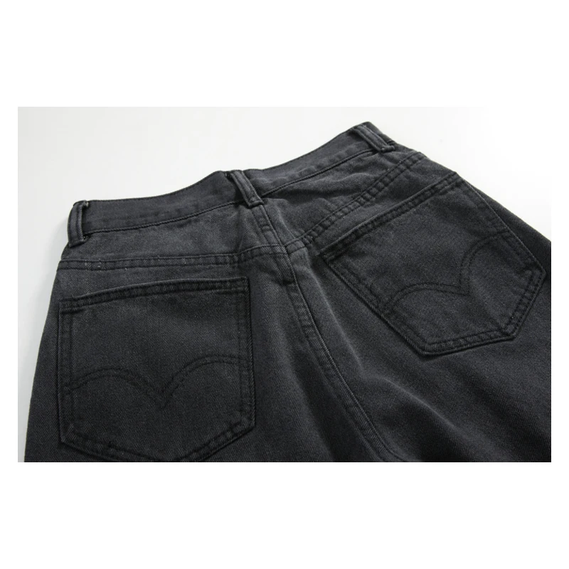 Nbpm Women 2021 Chic Fashion With Black Casual Straight Washed Jeans High Waist Pockets Vaqueros Mujer Tide Woman Long Trousers
Nbpm Women 2021 Chic Fashion With Black Casual Straight Washed Jeans High Waist Pockets Vaqueros Mujer Tide Woman Long Trousers