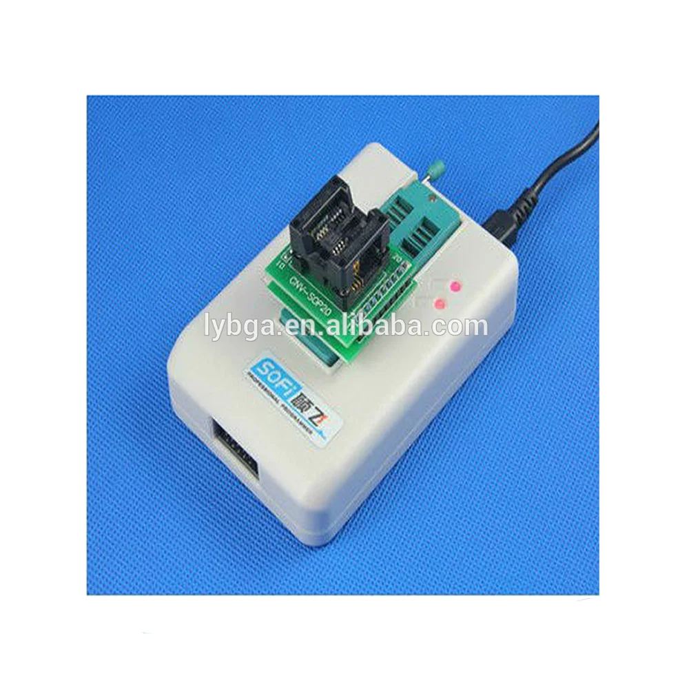 Sofi SP8-A High Speed USB Universal Programmer(93/24/25/BR90/SPI BIOS) XP/vista/Win7 64Bits Auto Programmer
Sofi SP8-A High Speed USB Universal Programmer(93/24/25/BR90/SPI BIOS) XP/vista/Win7 64Bits Auto Programmer