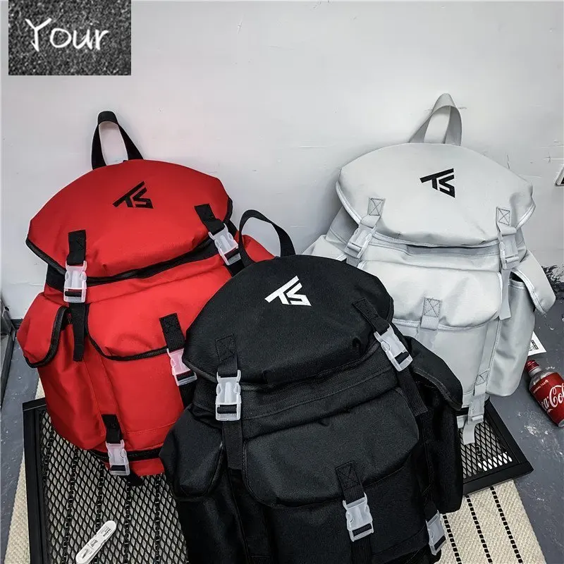 Backpack Large Capacity Fashion Men Backbag Trend Personality Student Bagpack Gray Youth Boy Unique Bag Street Style
Backpack Large Capacity Fashion Men Backbag Trend Personality Student Bagpack Gray Youth Boy Unique Bag Street Style