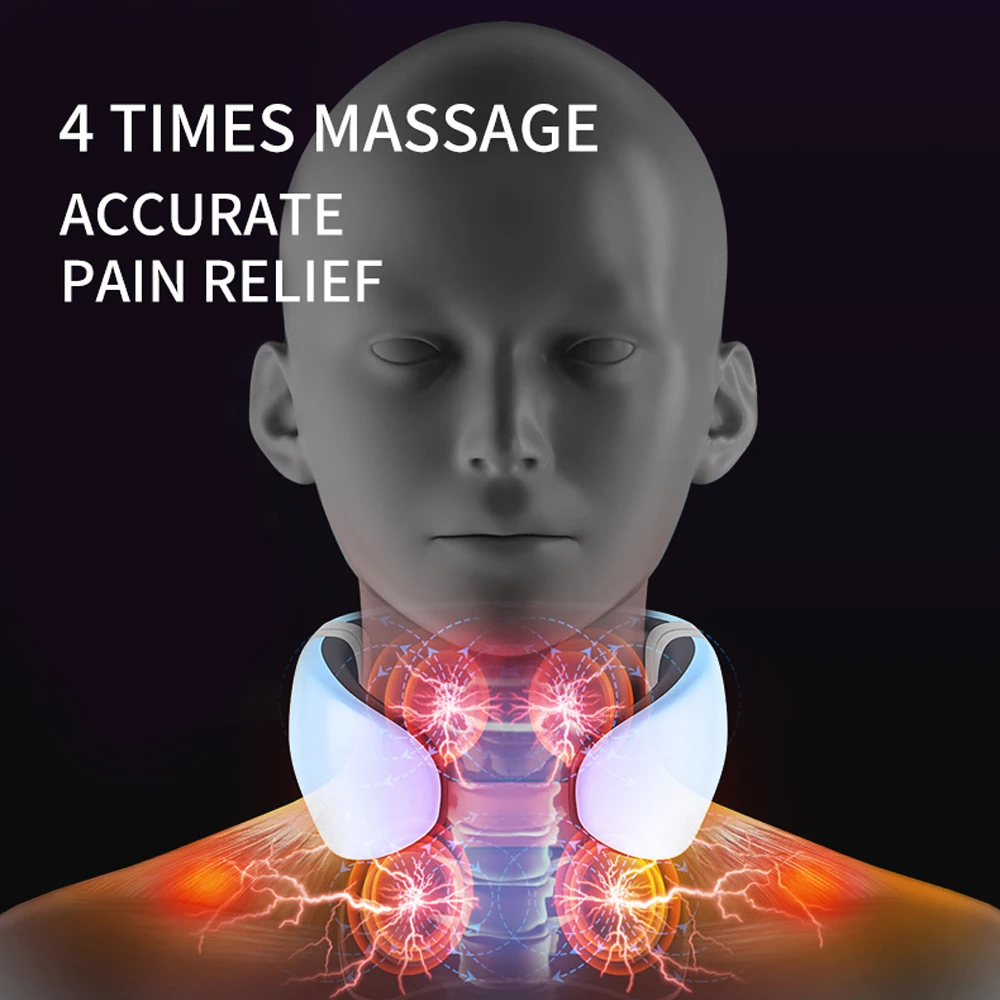 Smart Electric Neck Massager Pain Relief Tool Health Care Relaxation Cervical Vertebra Physiotherapy 4D Neck Massag
Smart Electric Neck Massager Pain Relief Tool Health Care Relaxation Cervical Vertebra Physiotherapy 4D Neck Massag