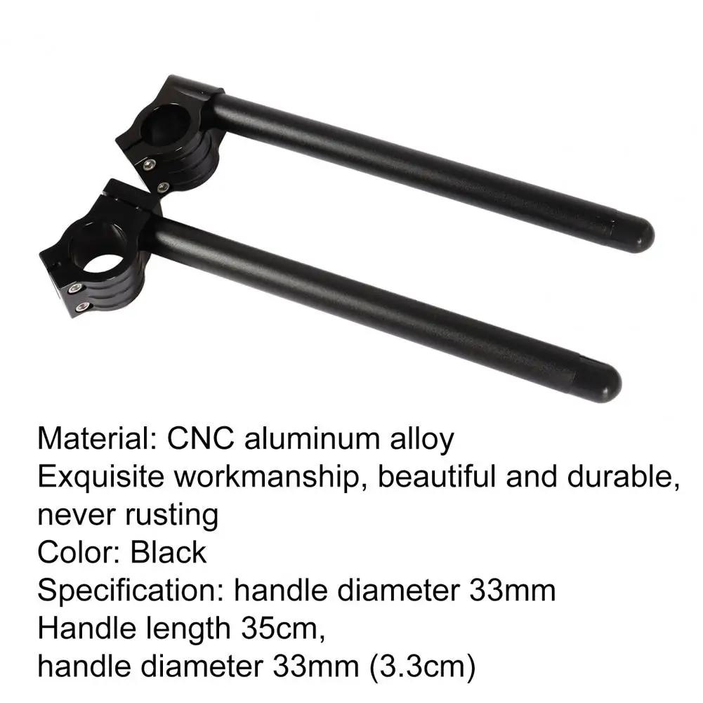80% Hot Sales!! 2Pcs Fork Handlebar Durable Anti-rust Aluminum Alloy CNC Motorcycle Handlebar for Motorcycle
80% Hot Sales!! 2Pcs Fork Handlebar Durable Anti-rust Aluminum Alloy CNC Motorcycle Handlebar for Motorcycle