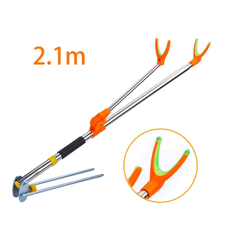Stainless Steel Fishing Rod Inserting the Turret 2.1 Meters Fishing Box Frame Truss Gear Fishing Accessories
Stainless Steel Fishing Rod Inserting the Turret 2.1 Meters Fishing Box Frame Truss Gear Fishing Accessories