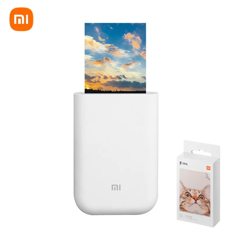 Xiaomi Official Store Original Pocket Mini Photo Printer 300dpi Portable DIY AR Printer 500mAh Picture Printer Work With Mihome
Xiaomi Official Store Original Pocket Mini Photo Printer 300dpi Portable DIY AR Printer 500mAh Picture Printer Work With Mihome