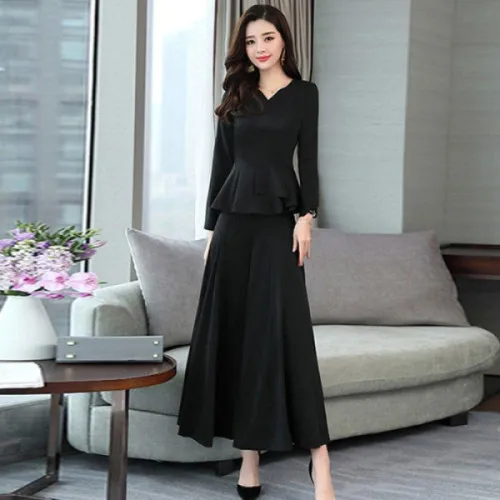 Fashion Luxury 2 Piece Set Women Korean Woman Suit Wide Leg Pants 2 Piece Set Top And Pants Ensemble Femme Deux Pieces 
Fashion Luxury 2 Piece Set Women Korean Woman Suit Wide Leg Pants 2 Piece Set Top And Pants Ensemble Femme Deux Pieces