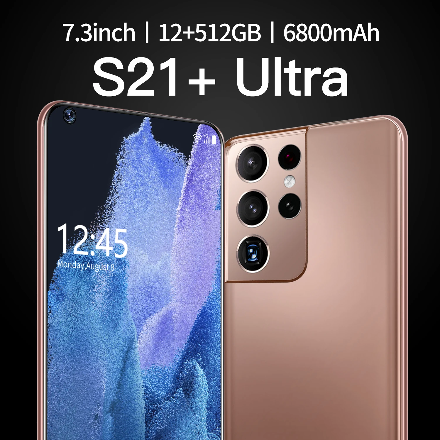 S21+Ultra 12+512GB 7.3 Inch Full Screen 24+48MP 6800mAh Fingerprint Face Unlock 10 Core Andriod Smart Phone 5G Global Cellphones
S21+Ultra 12+512GB 7.3 Inch Full Screen 24+48MP 6800mAh Fingerprint Face Unlock 10 Core Andriod Smart Phone 5G Global Cellphones