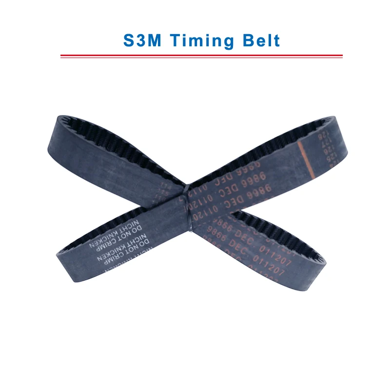 S3M Timing Belt with circular teeth model S3M-564/570/573/579/582/585/591/594/597/600 teeth pitch 3mm belt thickness 2.2mm
S3M Timing Belt with circular teeth model S3M-564/570/573/579/582/585/591/594/597/600 teeth pitch 3mm belt thickness 2.2mm