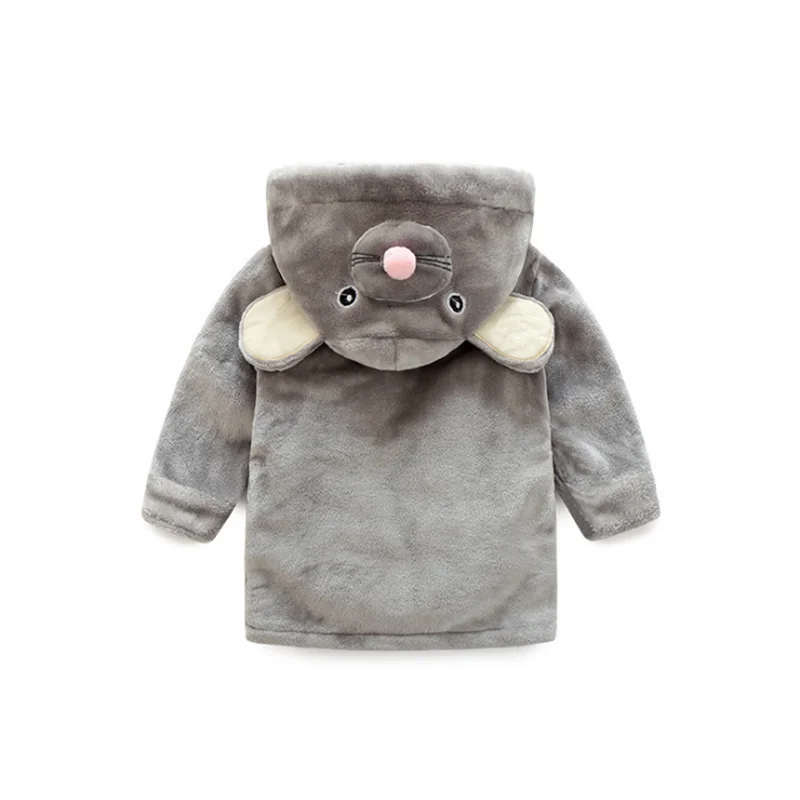 Cartoon Children's Robe Flannel Baby Bathrobe Long Sleeve Hooded Kids Bath Robe Lovely Animal Child Boy Girls Kids Clothes
Cartoon Children's Robe Flannel Baby Bathrobe Long Sleeve Hooded Kids Bath Robe Lovely Animal Child Boy Girls Kids Clothes