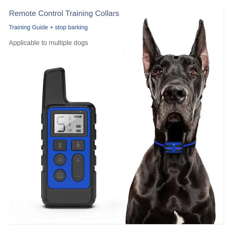 500M/800M Dog Training Collars Anti Barking Electric Shock Collar Remote Control Doggy Waterproof Rechargeable Puppy Accessories
500M/800M Dog Training Collars Anti Barking Electric Shock Collar Remote Control Doggy Waterproof Rechargeable Puppy Accessories