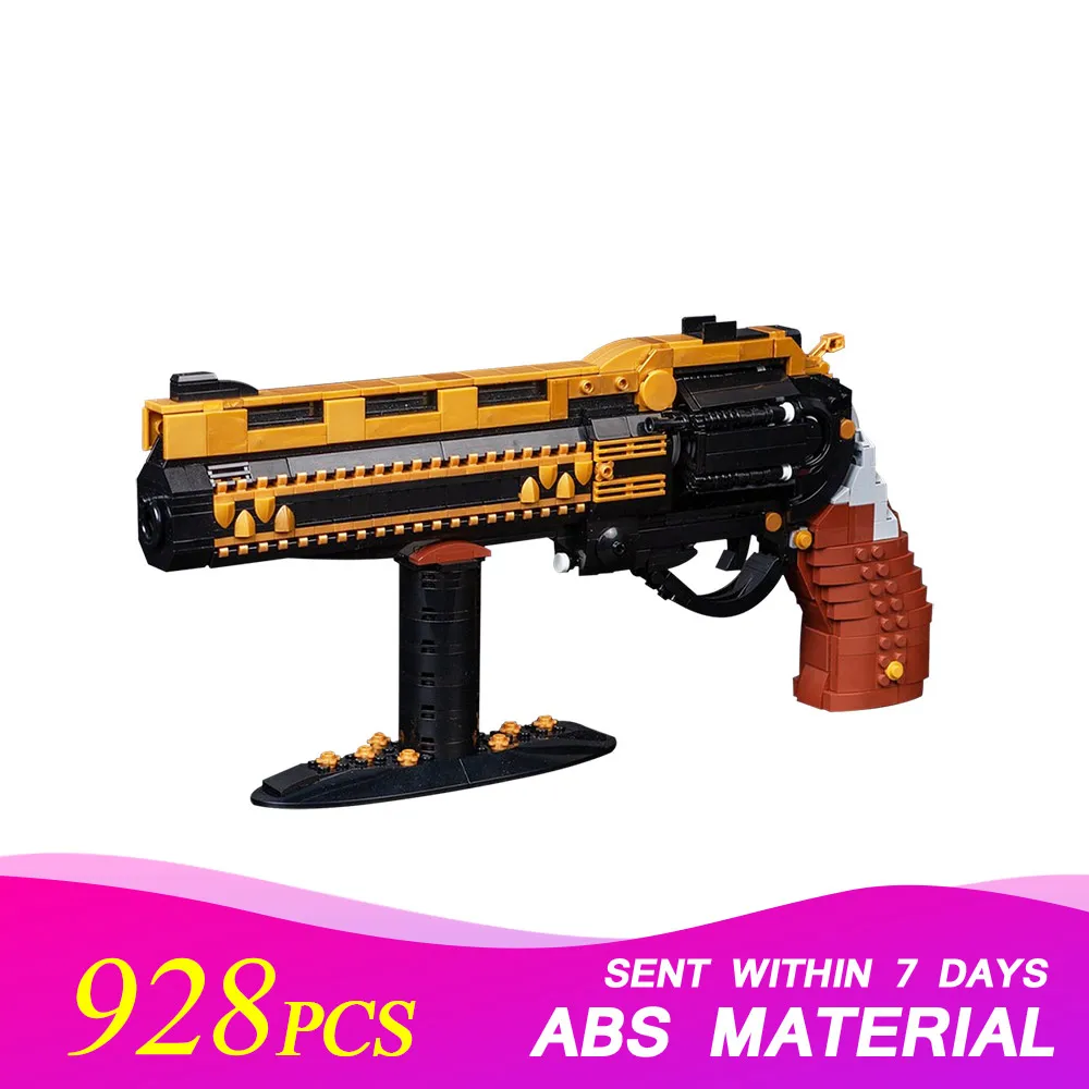 DIY DestinyED 2-The Last Word Exotic Hand Cannon Bricks Compatible with Small Building Blocks Assemble Children's Toys MOC-39676
DIY DestinyED 2-The Last Word Exotic Hand Cannon Bricks Compatible with Small Building Blocks Assemble Children's Toys MOC-39676