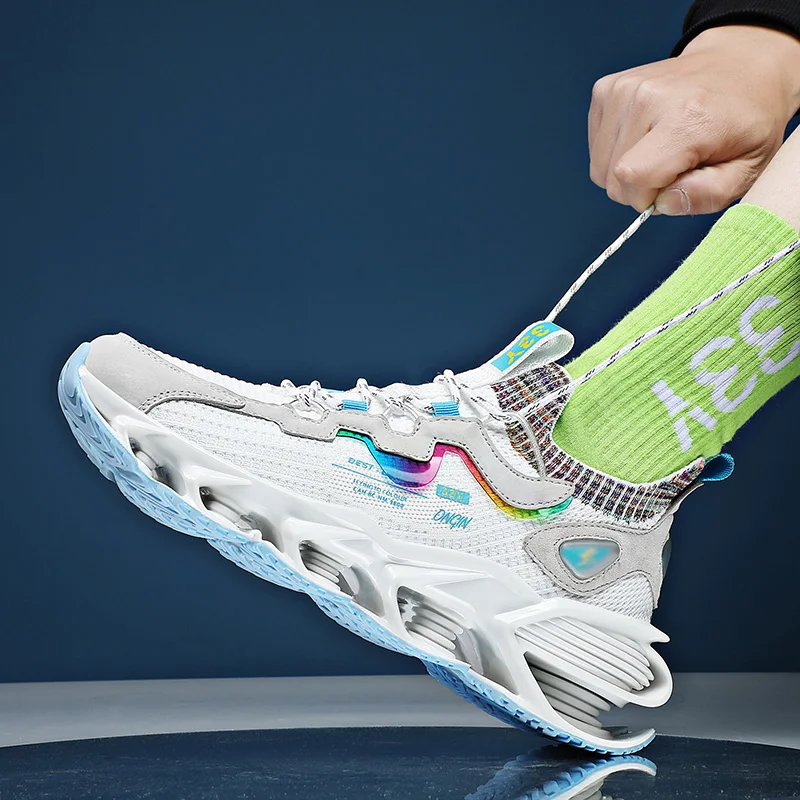 Summer Comfort White Sneakers Light Running Shoe for Men All-match Rubber Eva Travel Sausel Shoes Non-slip Off White Shoes
Summer Comfort White Sneakers Light Running Shoe for Men All-match Rubber Eva Travel Sausel Shoes Non-slip Off White Shoes