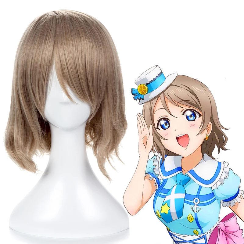 Anime Love live Sunshine Cosplay Wigs Watanabe You Cosplay Heat Resistant Synthetic Wig Hair Halloween Party Women Cosplay Wig
Anime Love live Sunshine Cosplay Wigs Watanabe You Cosplay Heat Resistant Synthetic Wig Hair Halloween Party Women Cosplay Wig