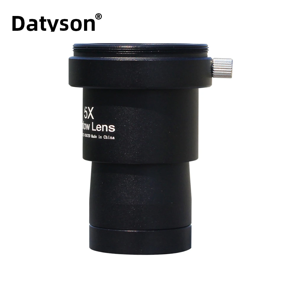 Datyson 1.25inch 5X Barlow Lens Extender Fully Coated With Thread T2 M42x0.75mm M35*1mm For Astronomical Telescope Accessories
Datyson 1.25inch 5X Barlow Lens Extender Fully Coated With Thread T2 M42x0.75mm M35*1mm For Astronomical Telescope Accessories