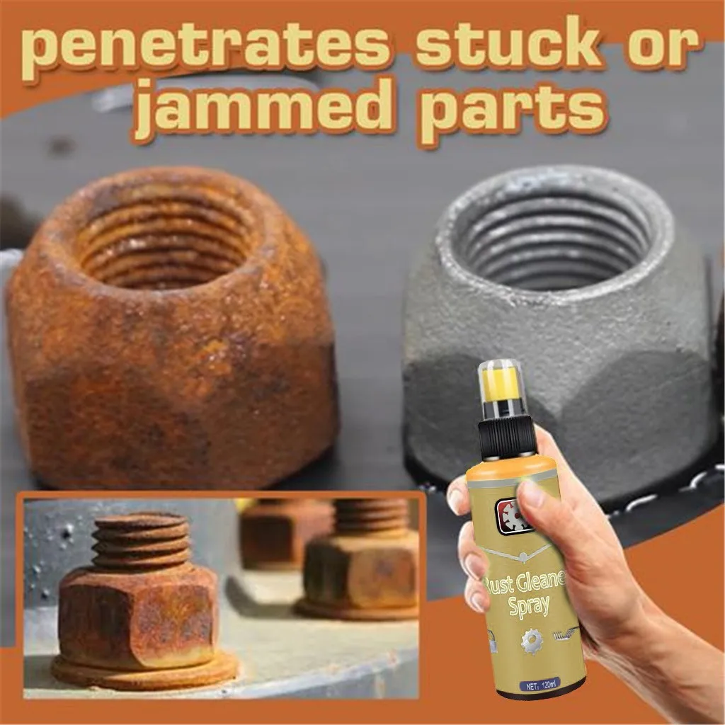 Средство для удаления ржавчины спрей для очистки автомобиля, 120 мл
Средство для удаления ржавчины спрей для очистки автомобиля, 120 мл