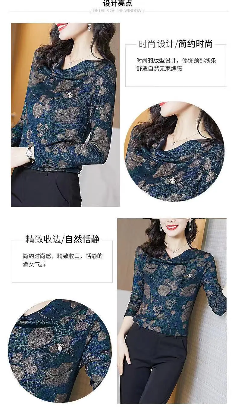 Flora bottoming shirt women's spring and autumn new high elasticity all-match temperament was thin blouse foreign trend shirt
Flora bottoming shirt women's spring and autumn new high elasticity all-match temperament was thin blouse foreign trend shirt