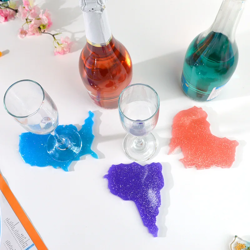 DIY Map Silicone Mold Coaster Resin Mold Intercontinental Continent Map Shape Coasters for Home Decoration Jewelry Tools
DIY Map Silicone Mold Coaster Resin Mold Intercontinental Continent Map Shape Coasters for Home Decoration Jewelry Tools