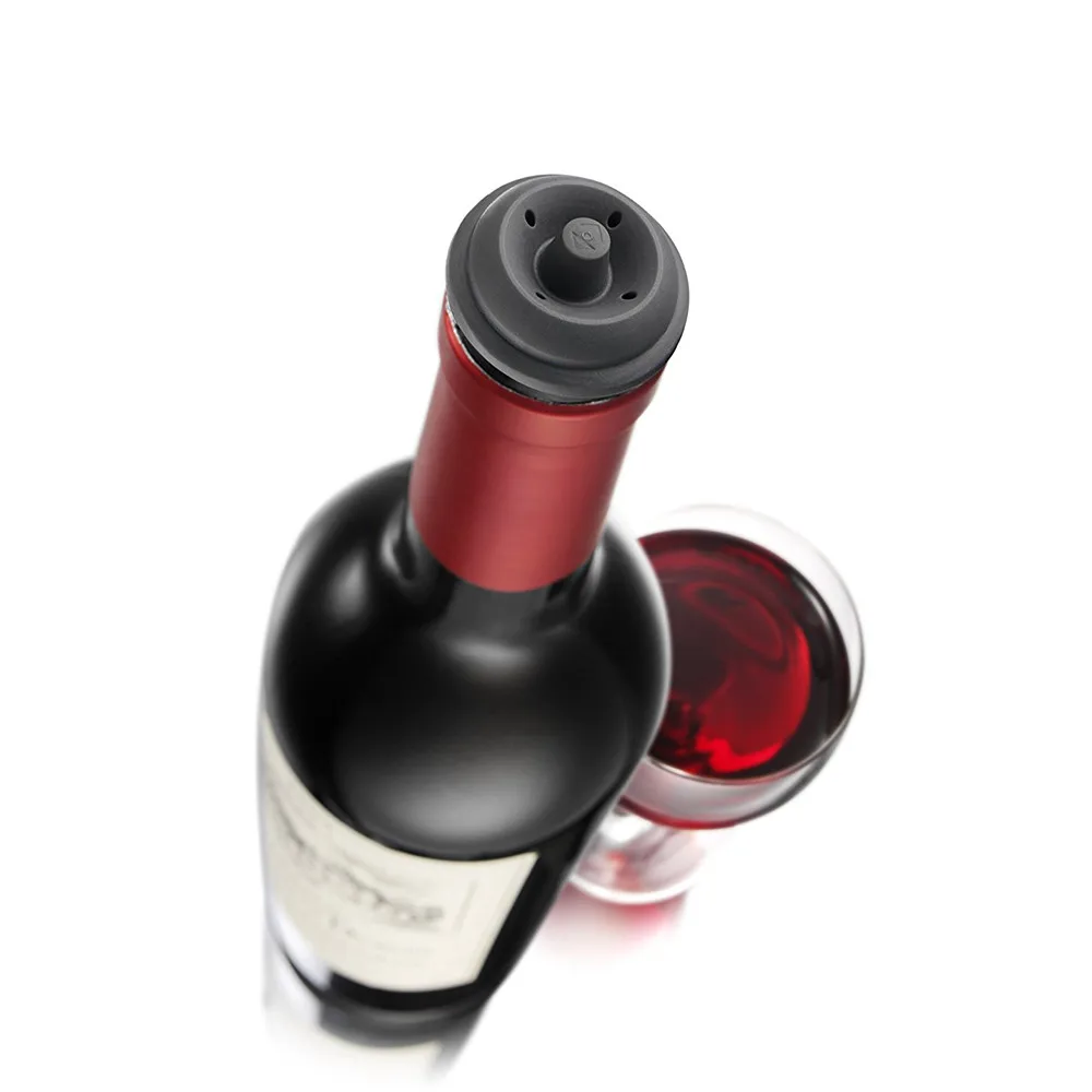 Wine Preserver Vacuum Air Pump With 6 Wine Bottle Stoppers Durable Stainless Steel Construction Airtight, Leak-Proof Seal Easy
Wine Preserver Vacuum Air Pump With 6 Wine Bottle Stoppers Durable Stainless Steel Construction Airtight, Leak-Proof Seal Easy