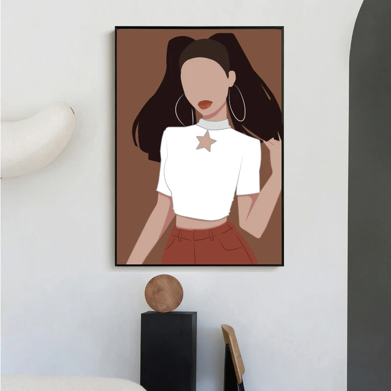 Vogue Girl Canvas Painting Vintage Fashion Nordic Art Posters And Prints Scandinavian Decor Wall Abstract Picture For Bedroom
Vogue Girl Canvas Painting Vintage Fashion Nordic Art Posters And Prints Scandinavian Decor Wall Abstract Picture For Bedroom