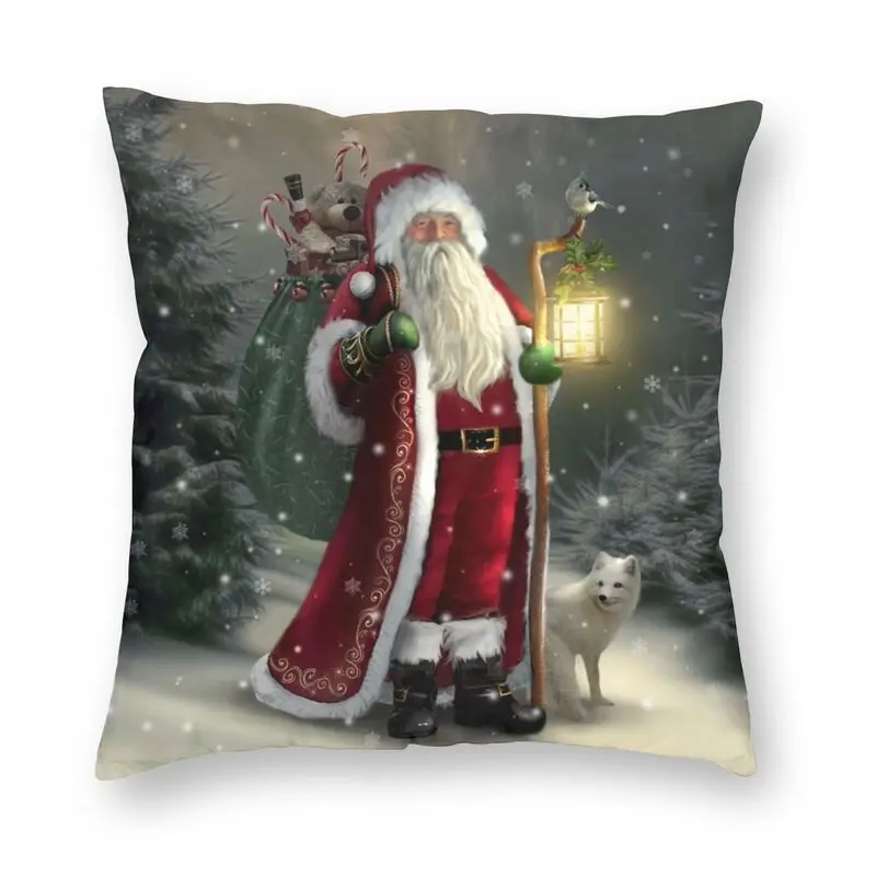 The Christmas Traveler Cushion Cover 3D Printing Santa Claus Throw Pillow Case for Living Room Cool Pillowcase Home Decorative
The Christmas Traveler Cushion Cover 3D Printing Santa Claus Throw Pillow Case for Living Room Cool Pillowcase Home Decorative