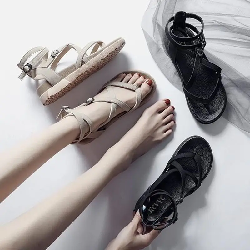 Women's Sandals 2021 Summer 3.5cm Peep-Toe Flock Cross Buckle Platform Flip Flops Ladies Vacation Beach Shoes Woman Causal Shoes
Women's Sandals 2021 Summer 3.5cm Peep-Toe Flock Cross Buckle Platform Flip Flops Ladies Vacation Beach Shoes Woman Causal Shoes