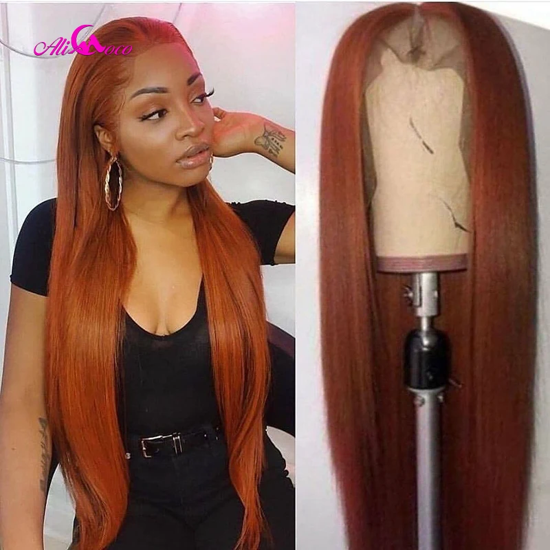 Ali Coco Blonde Colored 4x4 Closure Human Hair Wigs 28 30 inch #27 Color 150% Brazilian Remy Long Lace Frontal Wigs Pre Plucked
Ali Coco Blonde Colored 4x4 Closure Human Hair Wigs 28 30 inch #27 Color 150% Brazilian Remy Long Lace Frontal Wigs Pre Plucked